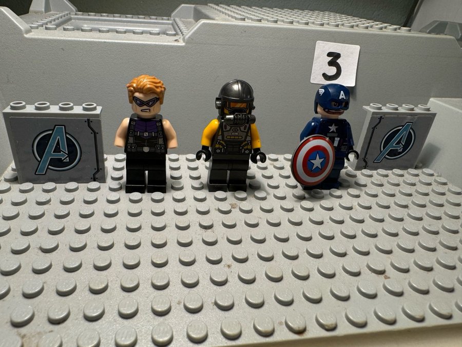 Lego Minifigurer - Hawkeye AIM Agent  Captain America