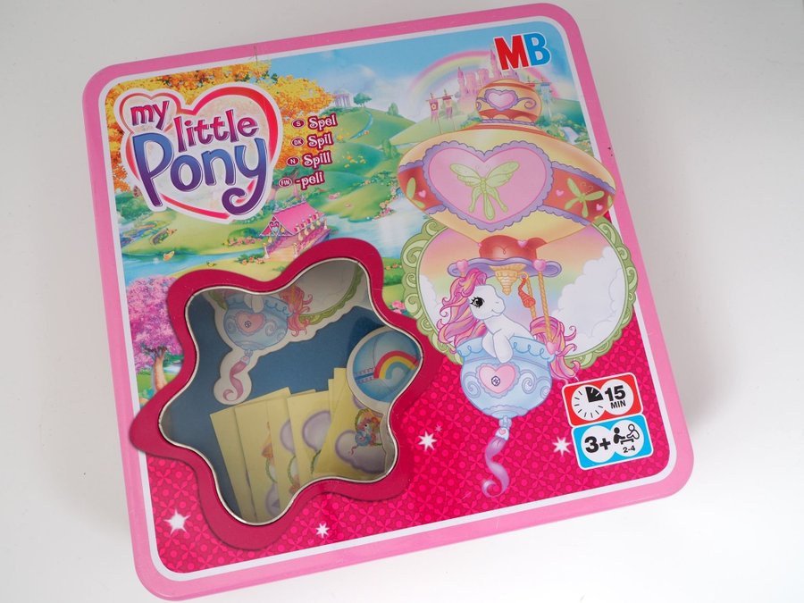 My Little Pony spel från 3 år 2-4 spelare. Inkomplett