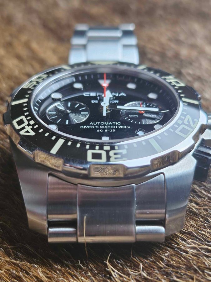 Certina Action Diver Chronopragh C013.427.11.051.00 - Næsten Som Ny