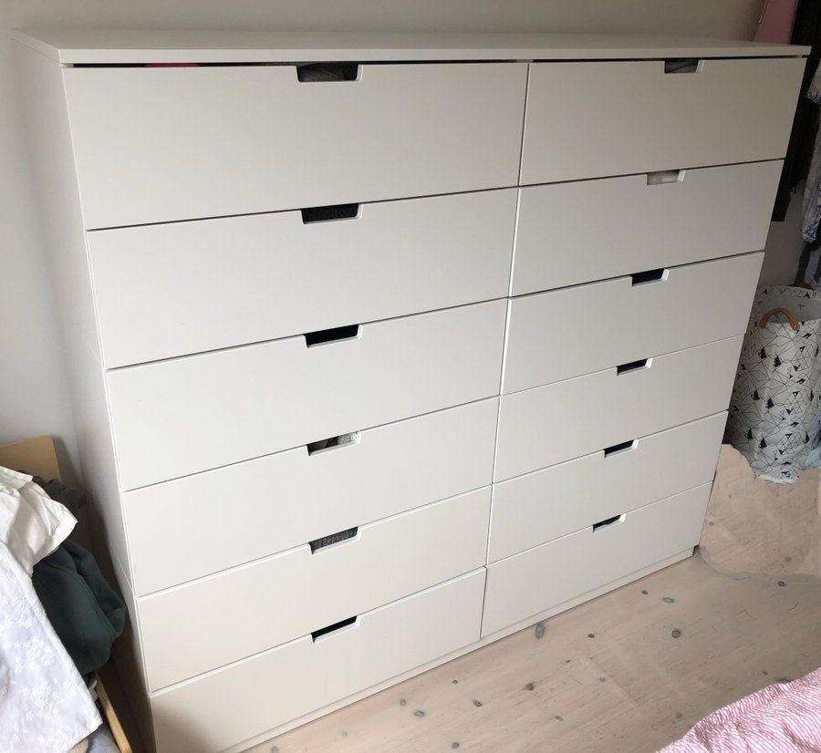 IKEA Nordli byrå 160x54x142 cm