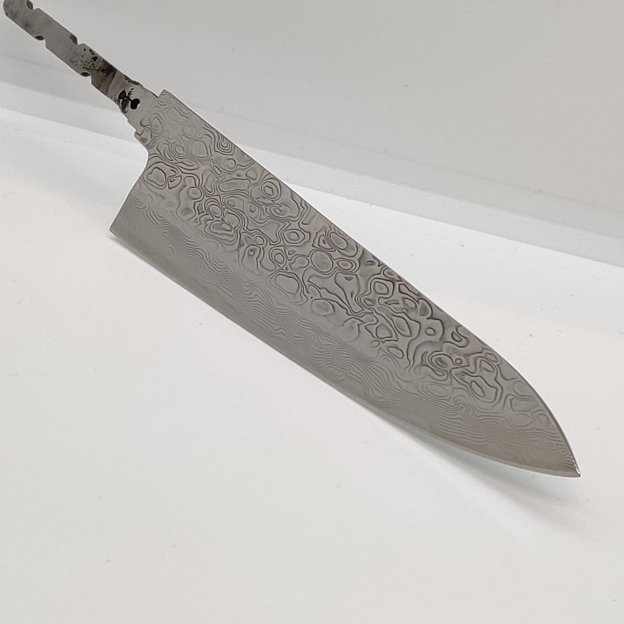 Damaskus Santoku Kockkniv Skalkniv Knivblad VG10 Rostfri Knivslöjd Knivmaterial