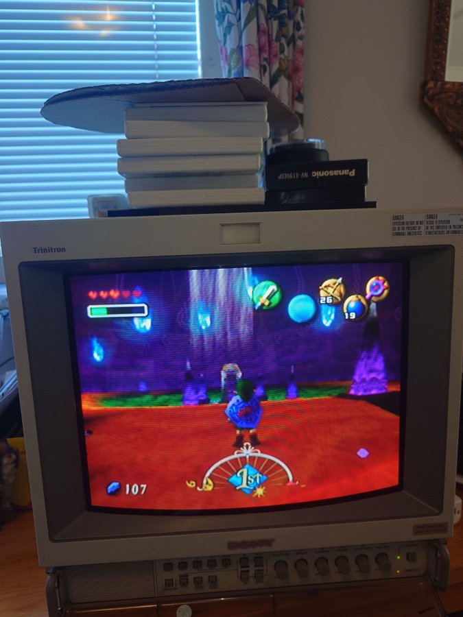 Sony PVM 14M2MDE Retro Gaming RGB/Component CRT TV