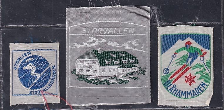 3 st tygmärken. Storvallsgården, Storvallen, Blåhammeren