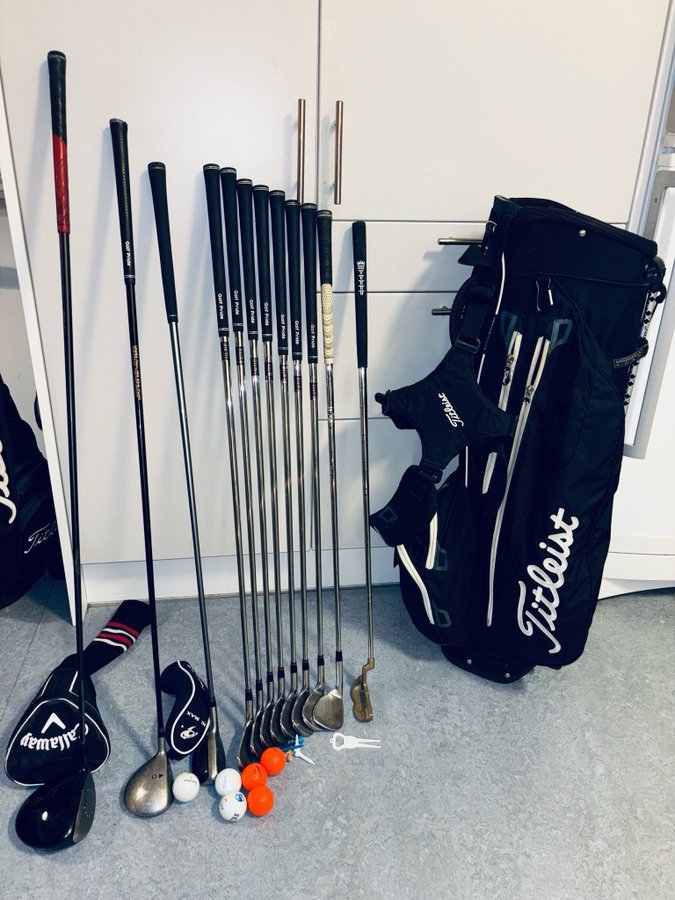 Golfset Herr/Ungdom Nybörjare TMade(3-SW)+Super bärbag