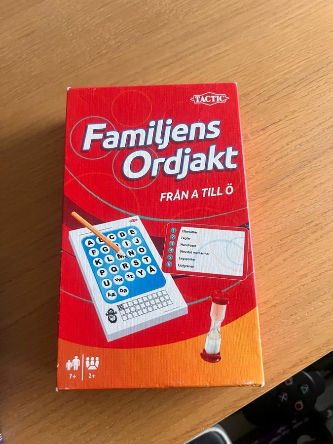 Familjens Ordjakt - Från A till Ö