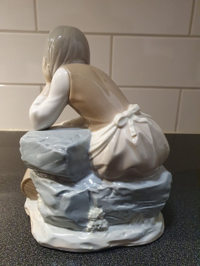 HAND MADE LLADRO FIGURIN I PORSOLIN /SPANIEN /1983 tal