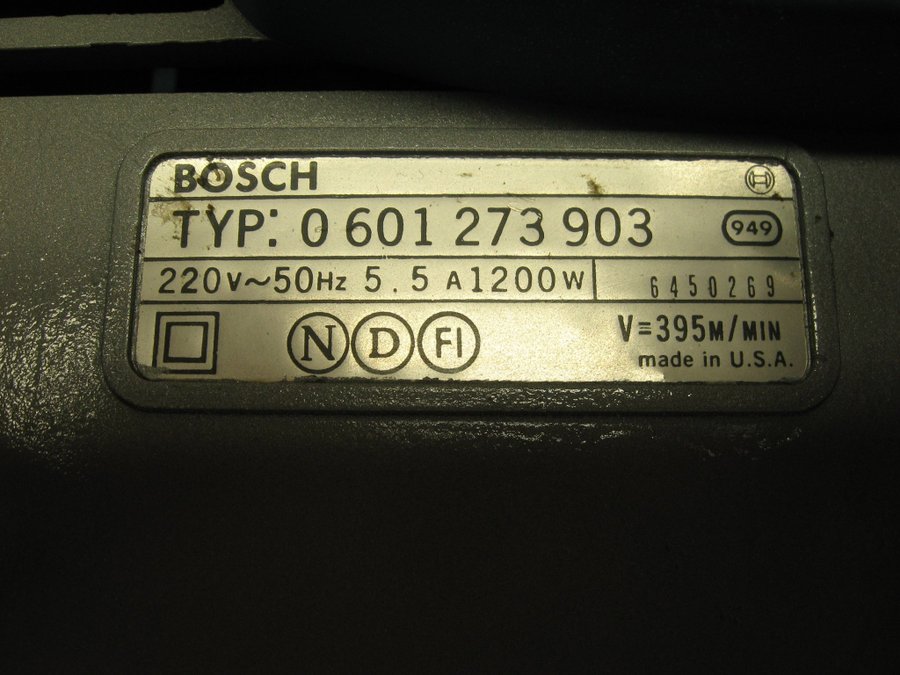 Bosch Bandslip GBS100A