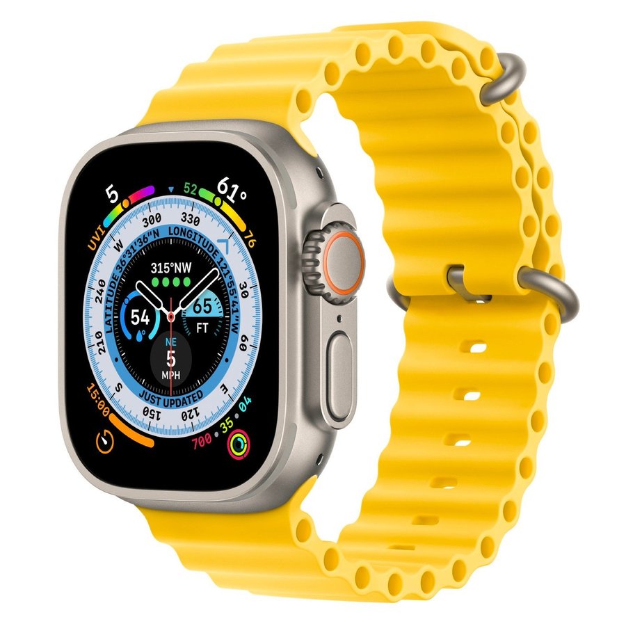 Ocean Band 38/40/41/42mm Apple Watch Armband - YELLOW