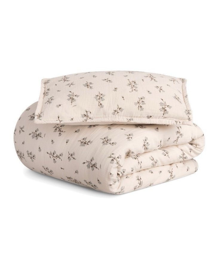 NY Garbo  Friends Bluebell Muslin Bed Set Junior