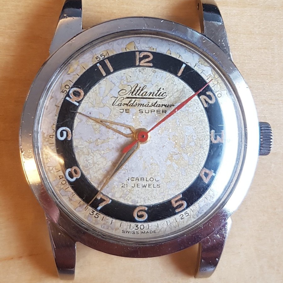 Atlantic Worldmaster De Super Vintage Wristwatch