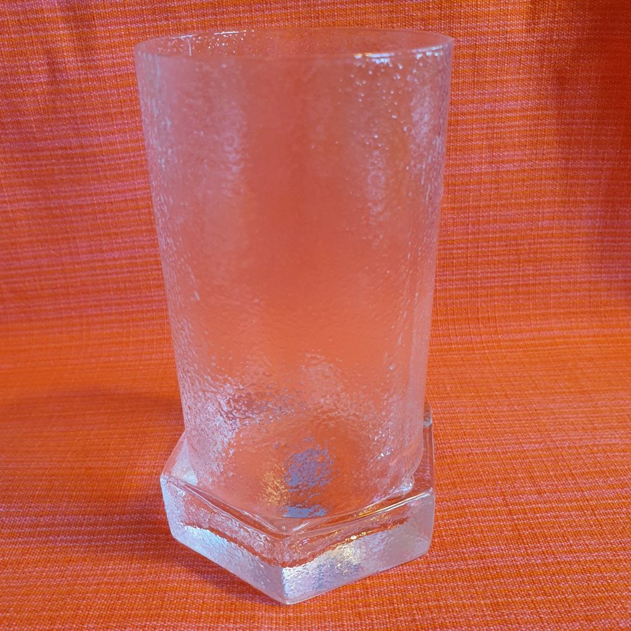 1 GLAS BULTEN GÖSTA SIGVARD LINDSHAMMAR GLASBRUK HÖJD 135 CM RETRO