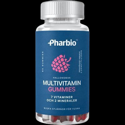 PHARBIO MULTIVITAMIN GUMMIES 60 ST FULLSTOR FÖRPACKNING - NYTT/OANVÄNT/OÖPPNAT!