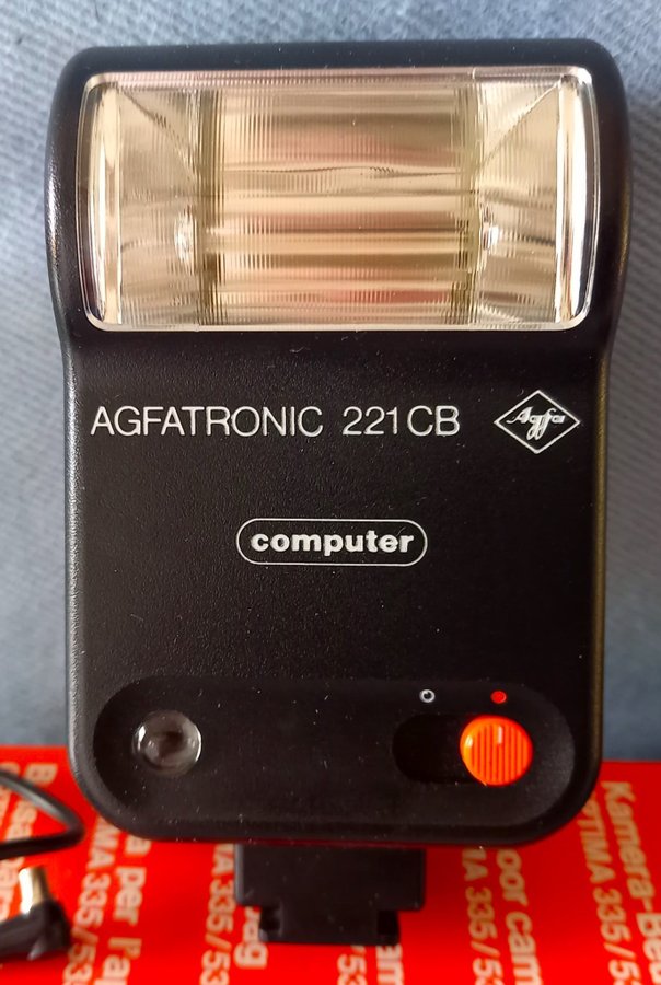 Agfa Optima Sensor 1035 Electronic + Blixt  En RARITET begrängsad upplaga 1970