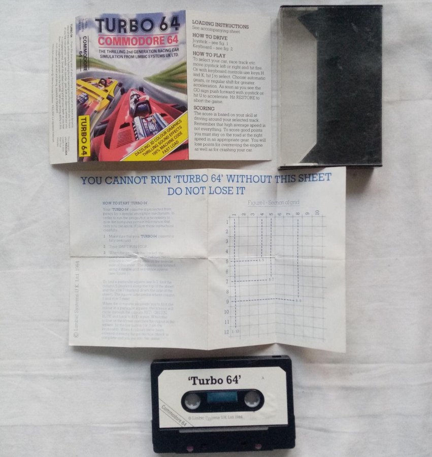 Turbo 64 (Limbic Systems UK) - Commodore 64 / C64 Spel