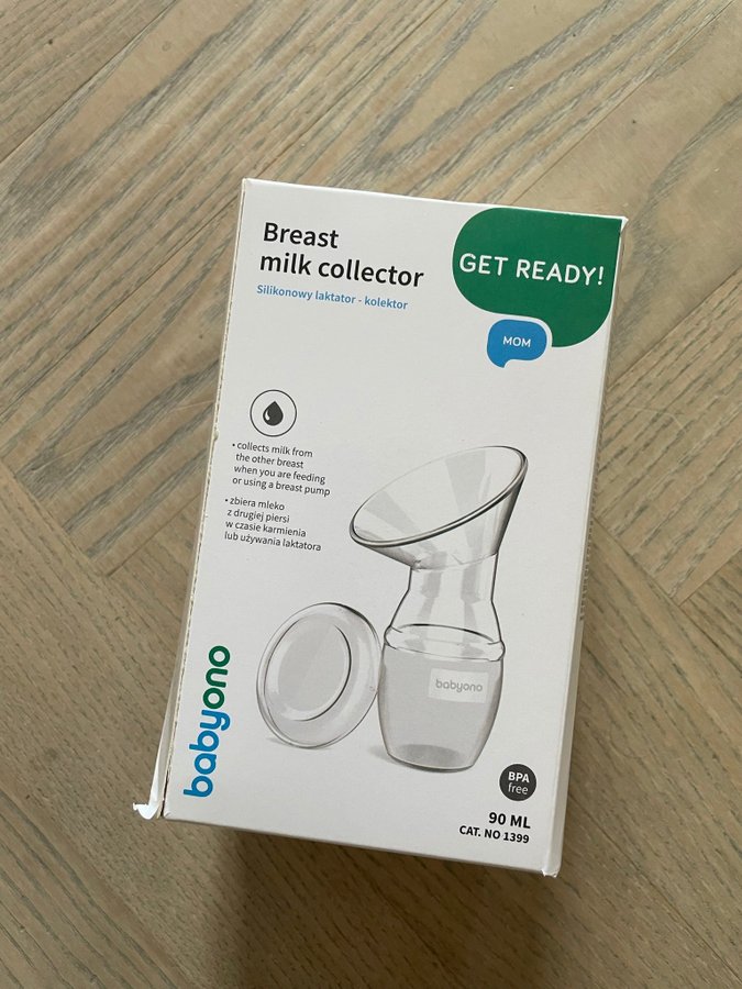 Babyono breast milk collector / Babyono Silikon Bröstmöjlksuppsamlare