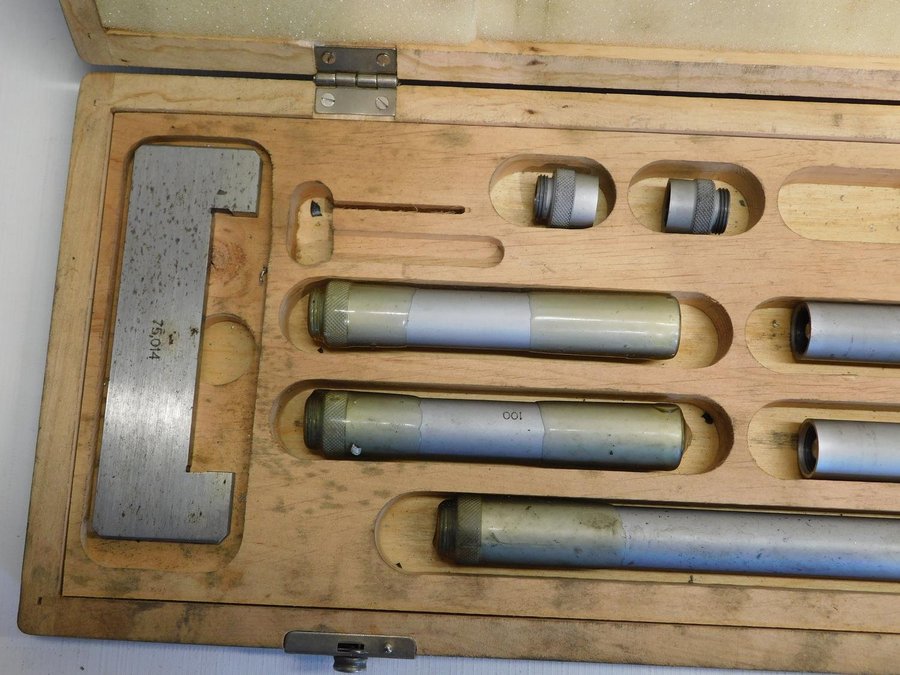 Tubulär Insida Micrometer med Förlängnings delar 25374-3 ( delar ) nr 2