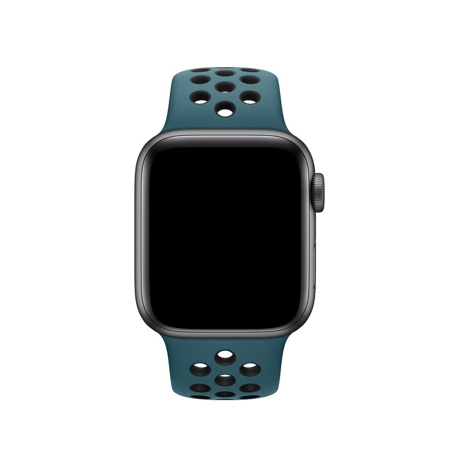 Sport Band 44/45/46/49mm (S/M) Apple Watch Armband - CELESTIAL TEAL / BLACK