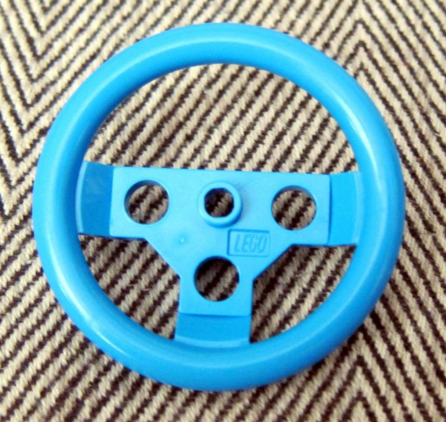 LEGO Ratt Blå Technic Steering Wheel Large No: 2741 No: 2741