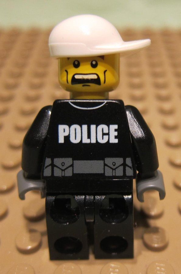 LEGO Polis Police City Leather Jacket cty0198 City 2010