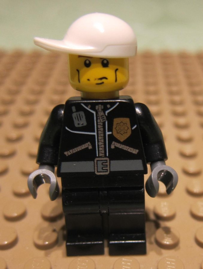 LEGO Polis Police City Leather Jacket cty0198 City 2010