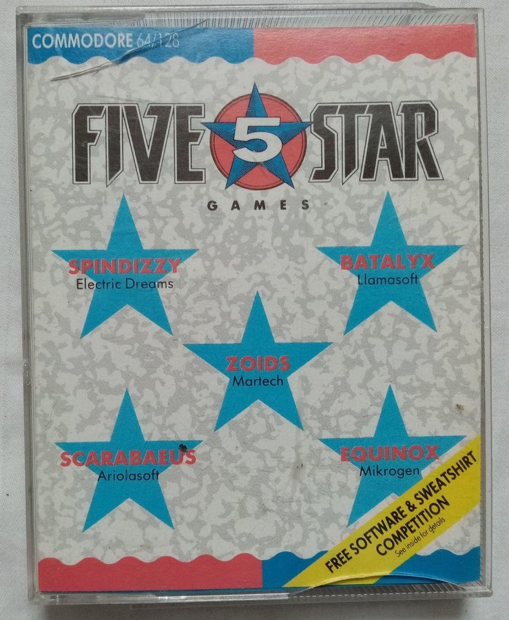 Five Star Games (ej komplett) - Commodore 64/C64 Spel