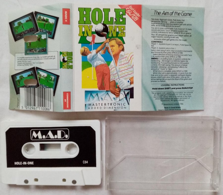 Hole in One (Mastertronic) (Map) - Commodore 64/C64 Spel