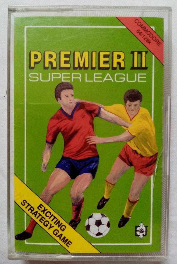 Premier II Super League (EJ Software)  - Commodore 64/C64 Spel