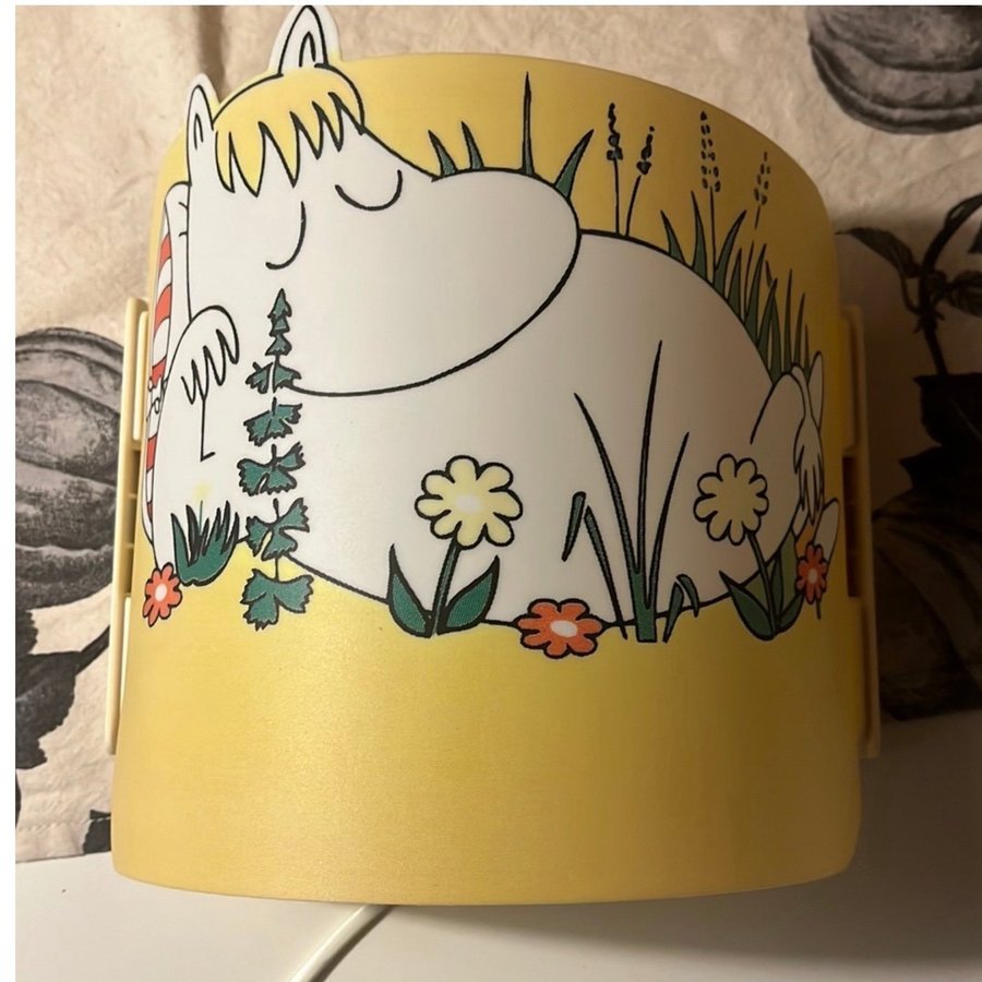 Retro Mumin / Moomin vägglampa