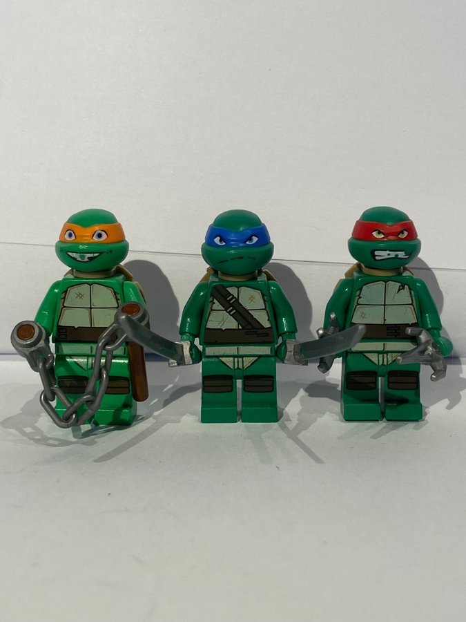 LEGO Teenage Mutant Ninja Turtles - (tnt012 + tnt008 + tnt009)