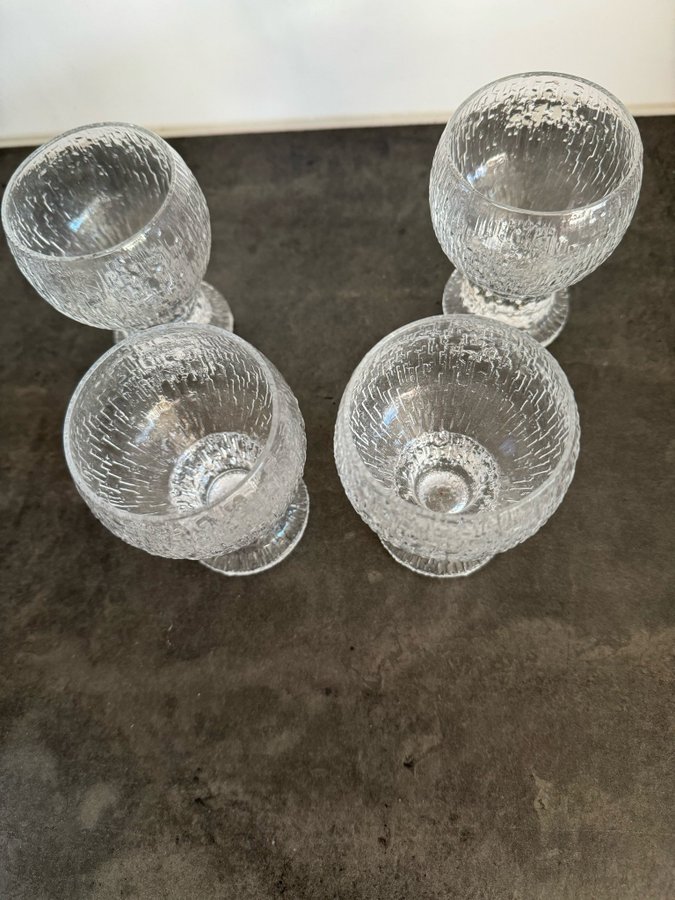 Iittala Kekkerit snapsglas 4 stycken