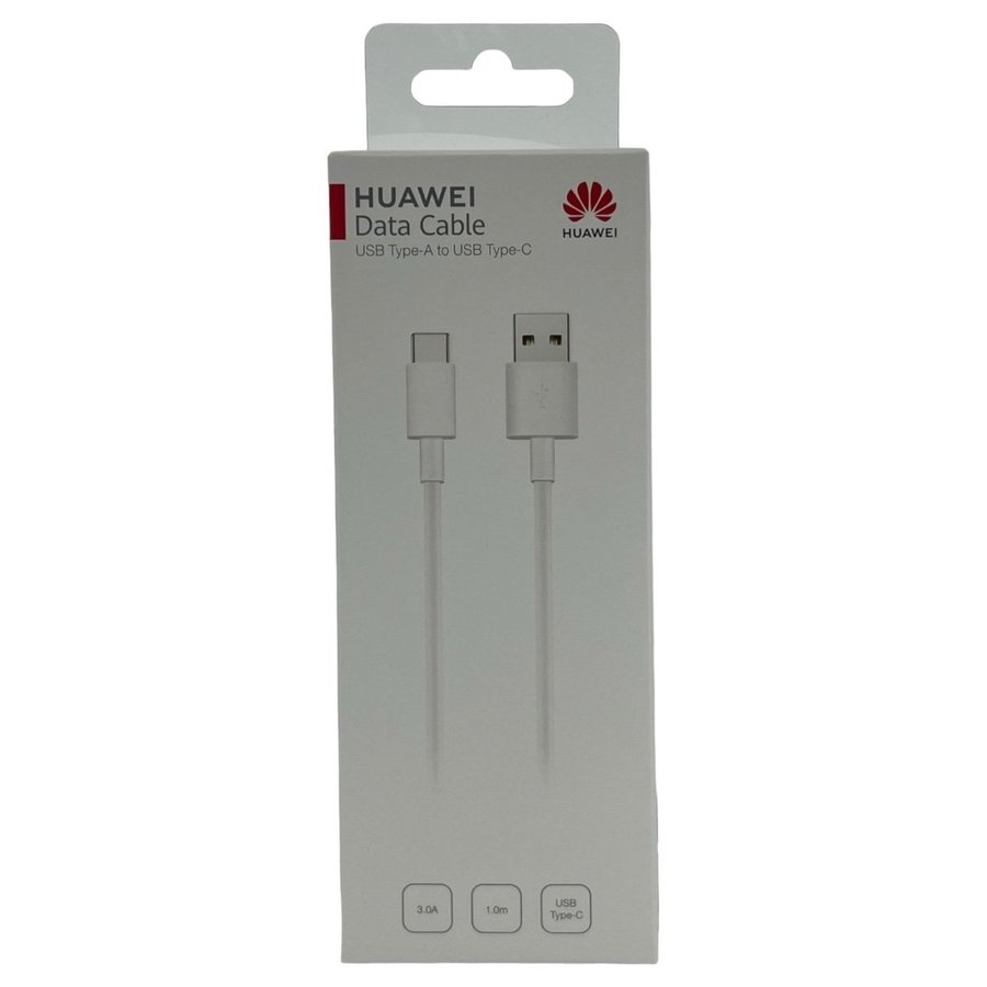 USB-C Snabbladdare 3A 1m - USB-A till USB-C - Huawei Original Laddare