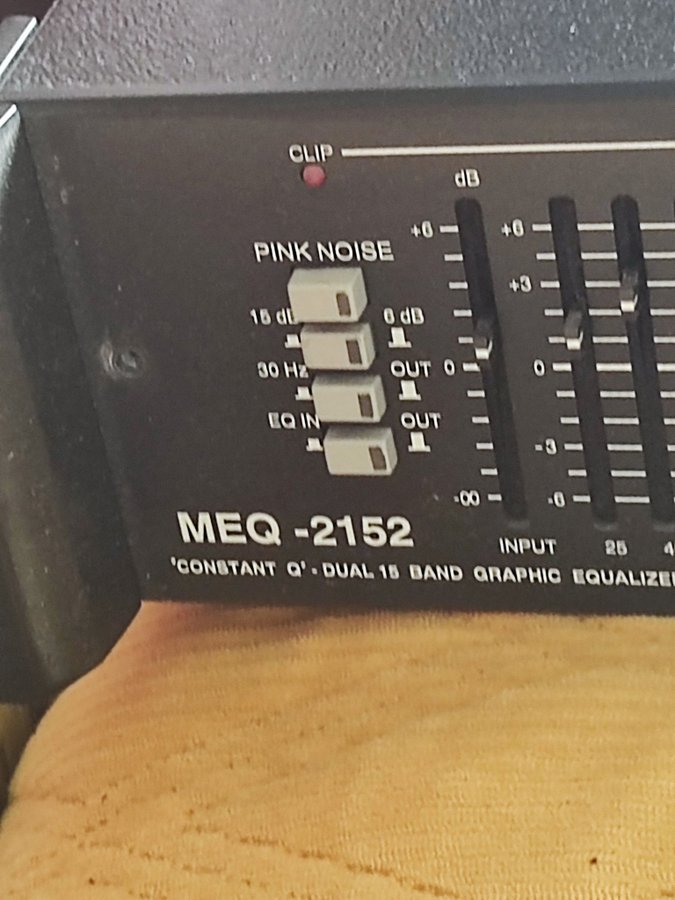 Stage Line MEQ-2152 15-bands Equalizer