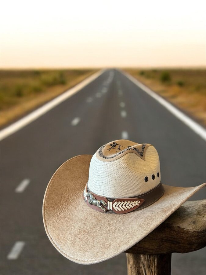 El Jinete beige cowboyhatt