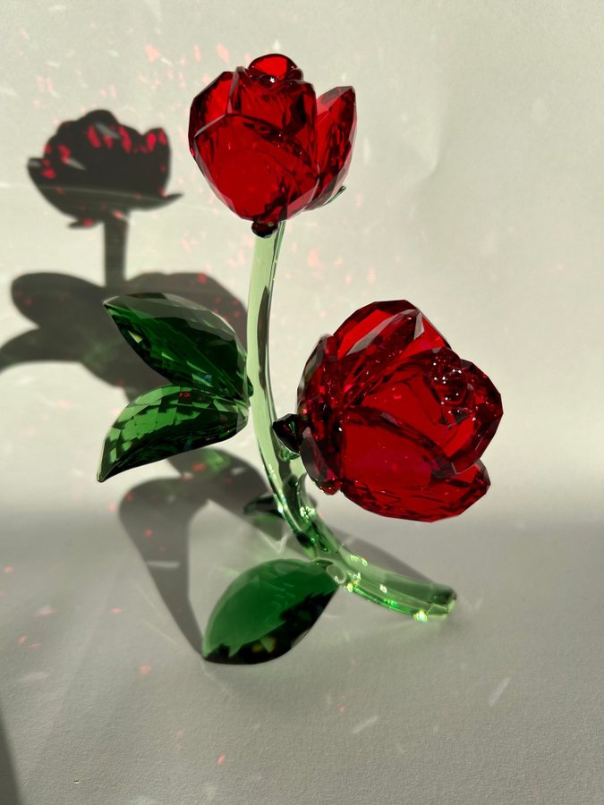 Swarovski Red Rose