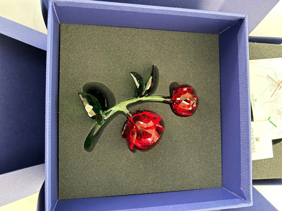 Swarovski Red Rose