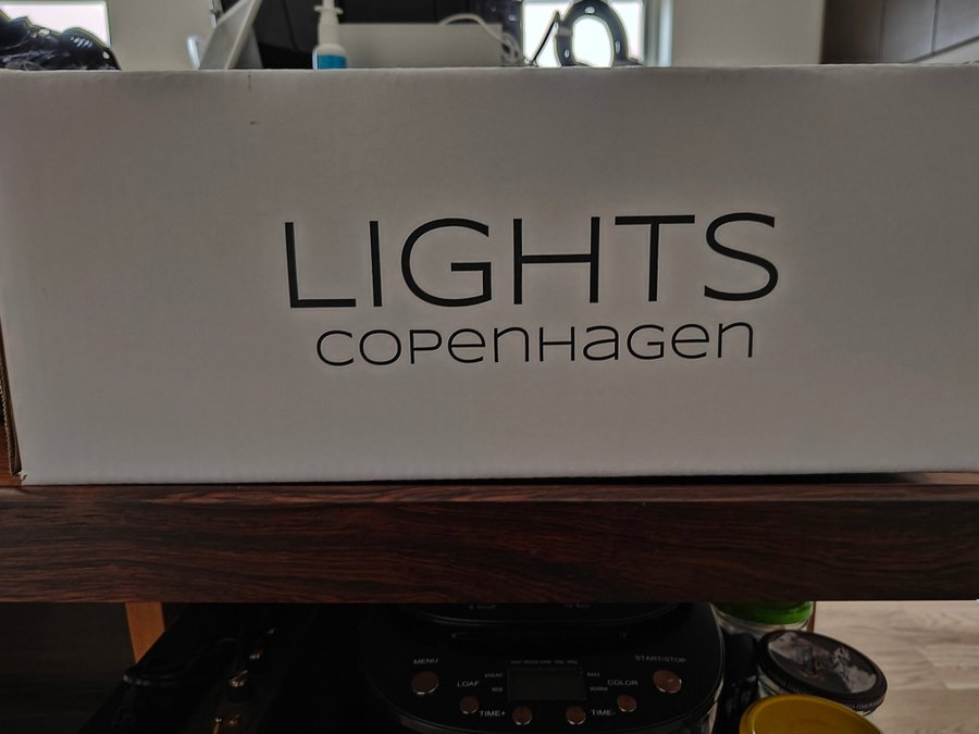 Light Copenhagen - Svart Trådlösa pendellampa