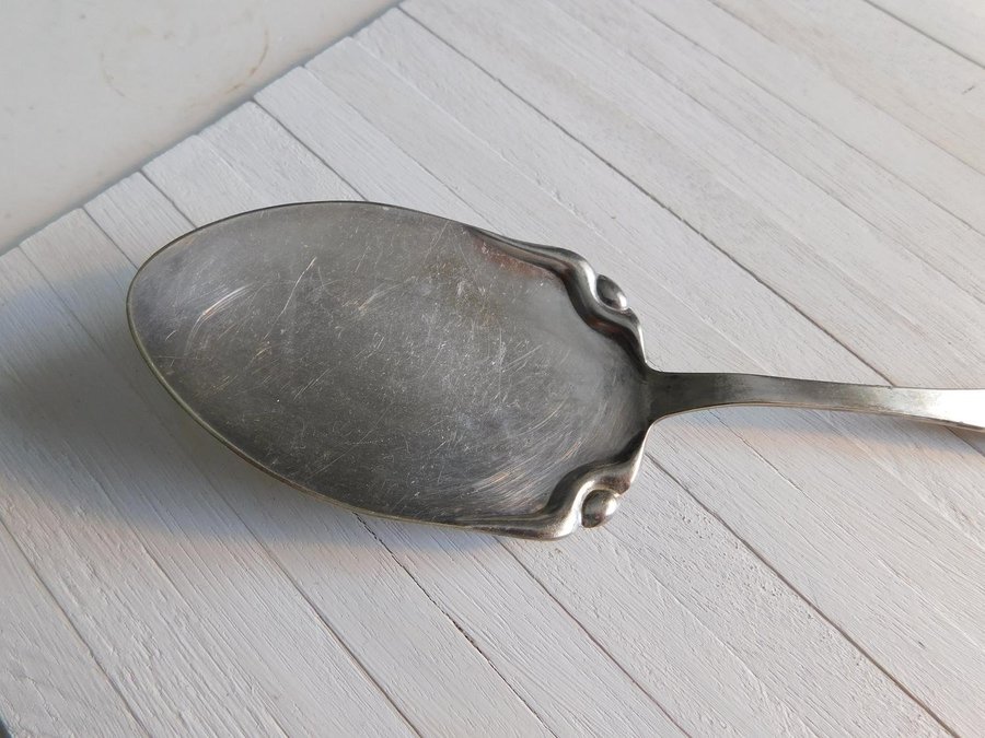 Tårt/Smörgås Spade Nysilver Vintage Nysilver