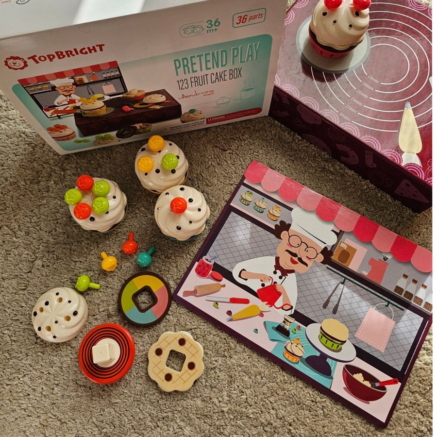 Topbright 123 Fruit Cake Box Lekset