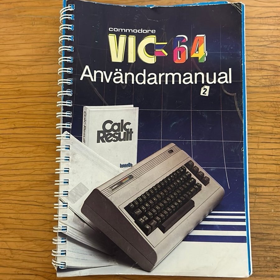 Commodore VIC-64 Användarmanual (1985)