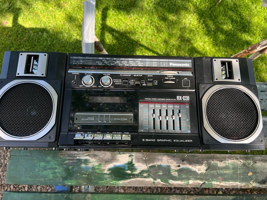 Panasonic RX-C31 ” Boombox”  RETRO