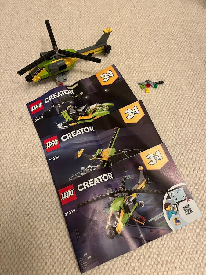 LEGO Creator 3-i-1 Helikopter 31092