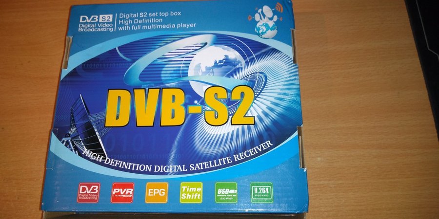 Digital Satellitmottagare DVB-S2