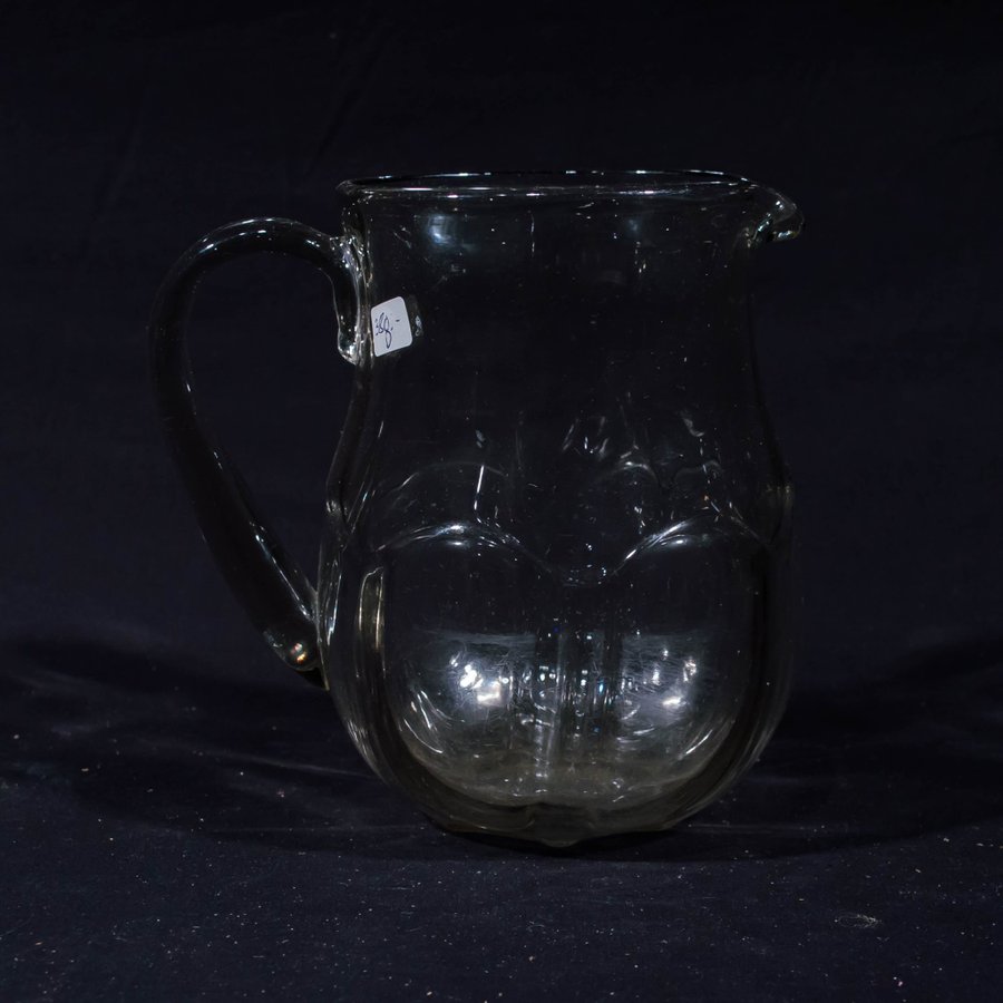 Kanna, optikblåst glas, 18-1900-tal