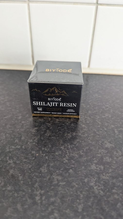 Shilajit 100% Pure Organic The Himalayas - 600mg Maximum Potency 50 Gram