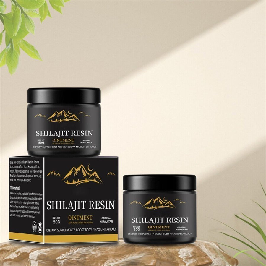 Shilajit 100% Pure Organic The Himalayas - 600mg Maximum Potency 50 Gram