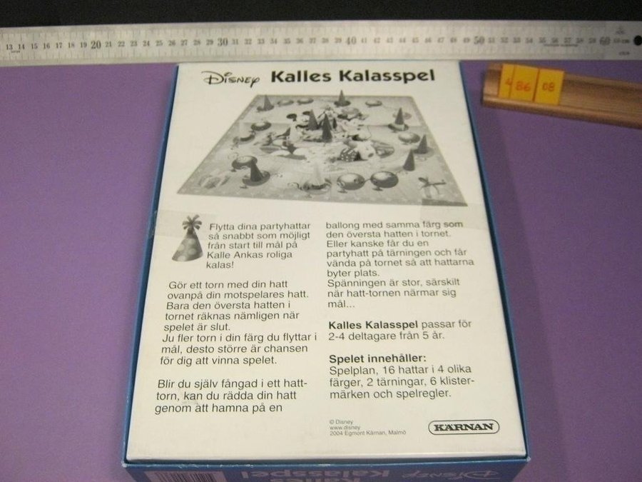 Kalles Kalasspel, Kärnan 2004, Komplett i Mycket fint skick