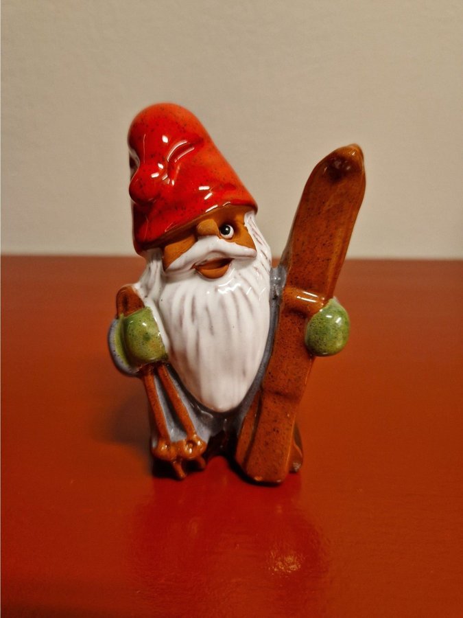 ROLF BERG Tomte med skidor 10.5cm