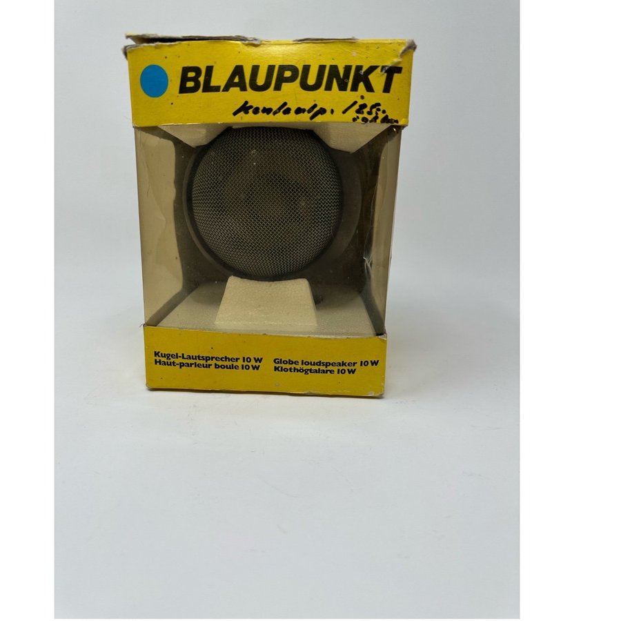 1st Blaupunkt legendariska klothögtalare