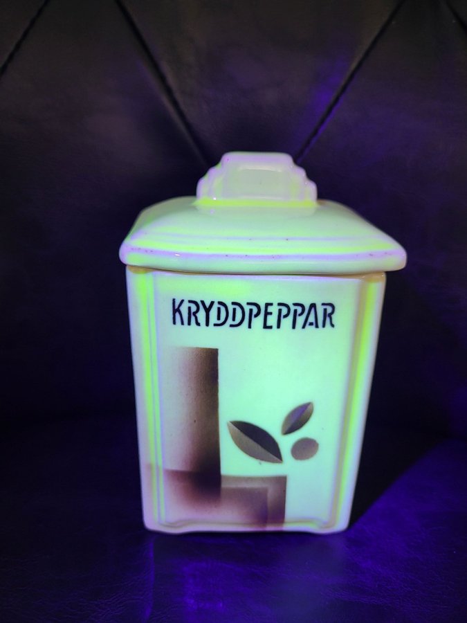 Uranglasyr Retro vintage UV kryddburk