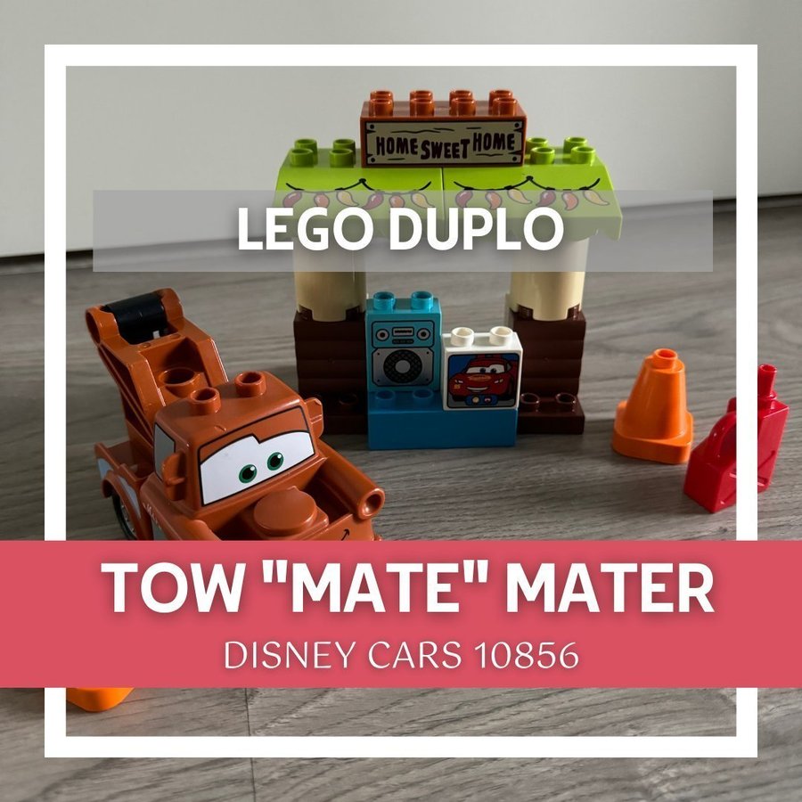 LEGO DUPLO Disney Cars Tow "Mate" Mater 10856